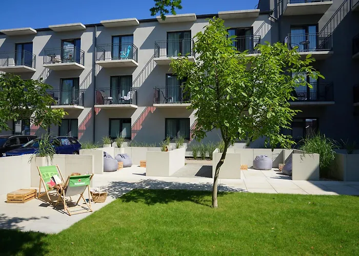 Na Spokojnej Lägenhet Kołobrzeg